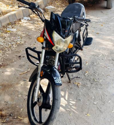 HiSpeed Alpha 100 2018 karachi no Self Start Alloyrim 03212686266