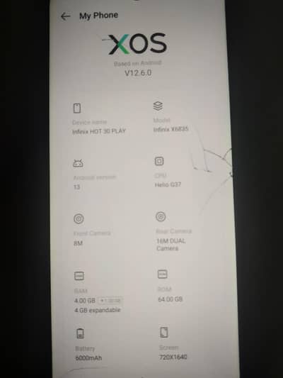 Infinix Hot 30 Play