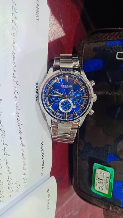 Curren chronograph watch
