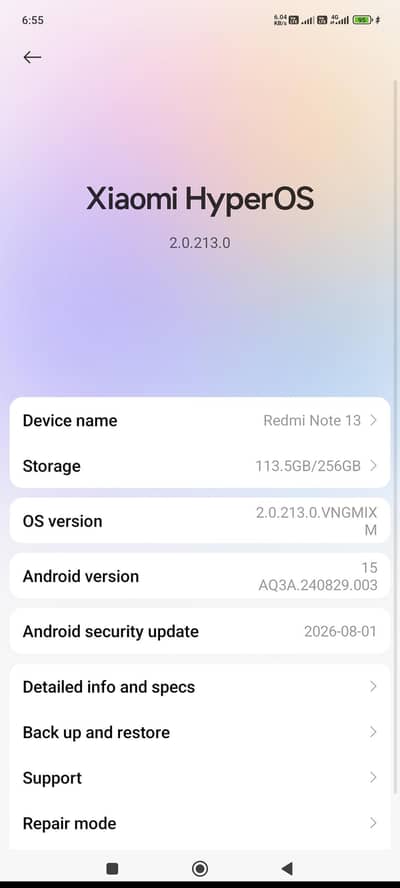 Redmi note 13