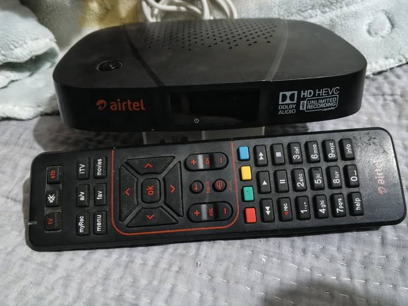 Airtel Hd decoder 0