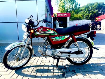 Honda cd 70 Islamabad register own my name