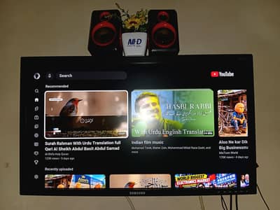 Samsung 28" Android Original Panel LED TV With Free External Speakers