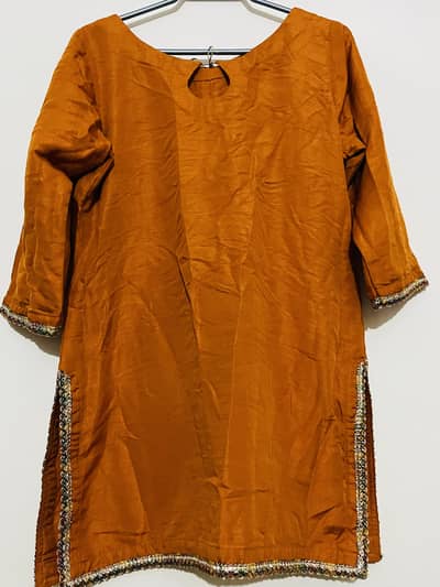 Rust Orange Fancy 3pc Dress - Excellent Condition - 3 more colour