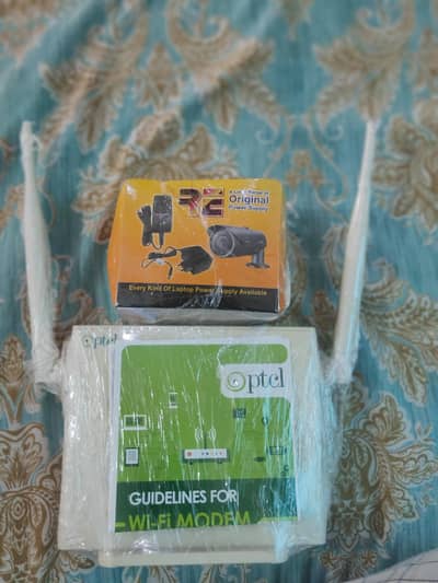 PTCL modem and router