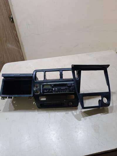 Indus Corolla 1997 model center dashboard original casing with player