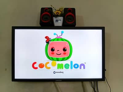 Samsung 28" Android Original Panel LED TV With Free External Speakers