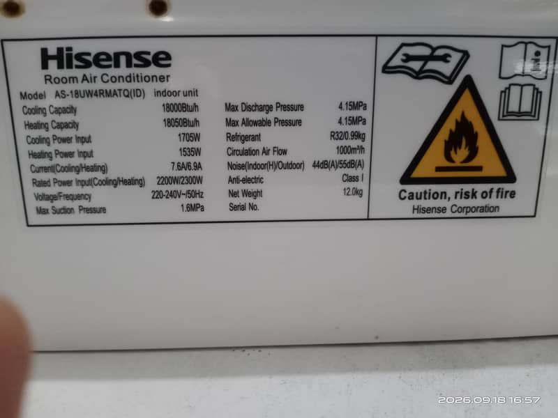 hisense inverter split AC 2