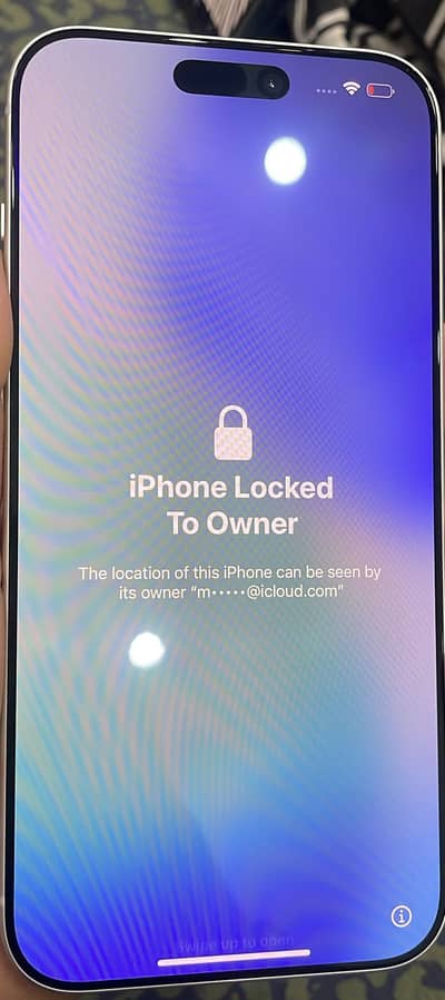 Apple iPhone 17 Pro Max - iCloud locked