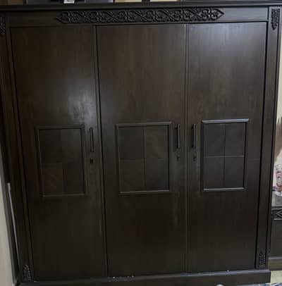 Complete Bedroom Set – Bed, Wardrobe, Dressing & Side Tables