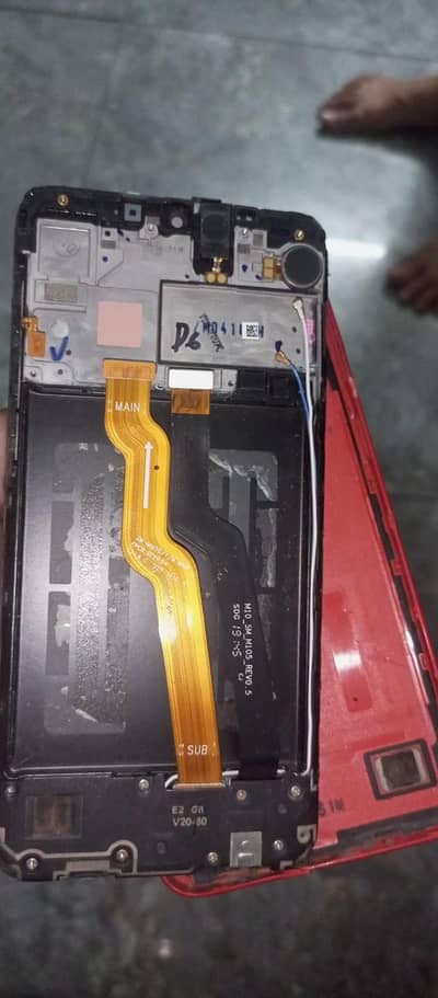 Samsung Mobile A10 panel hai khali