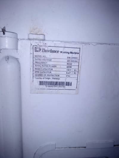 Dawlance double machine urgent sale