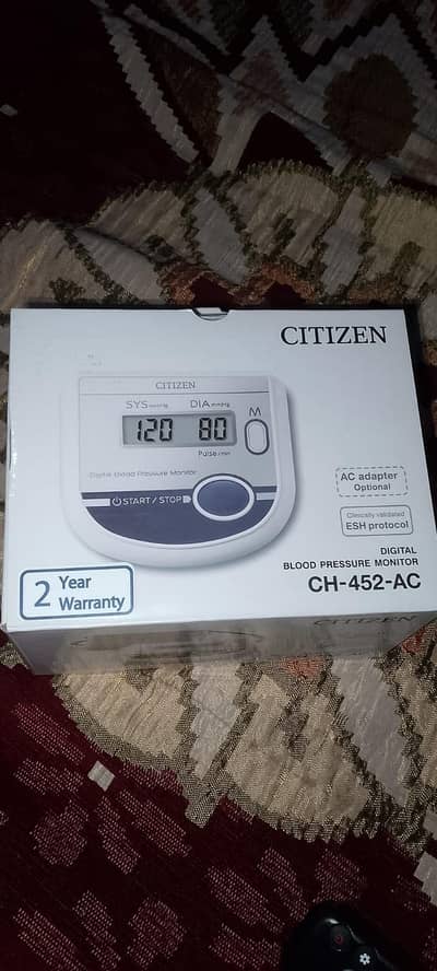 citezen Digtal Blood pressure monitor