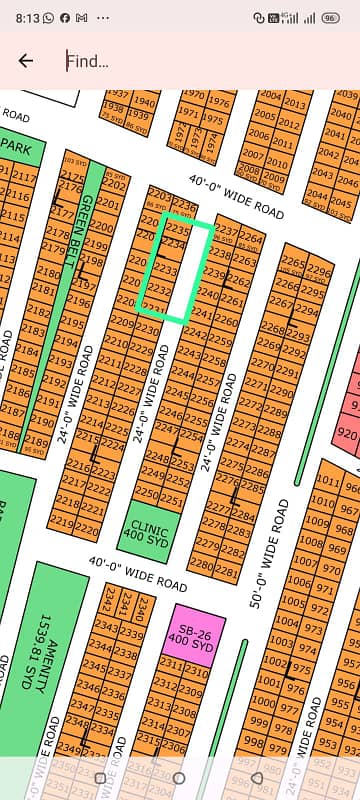 NEXT TO CORNERAND 40 FEET ROAD 80 SQUARE YARDS PLOT FOR SALE AT GOLD BLOCK NTR-01