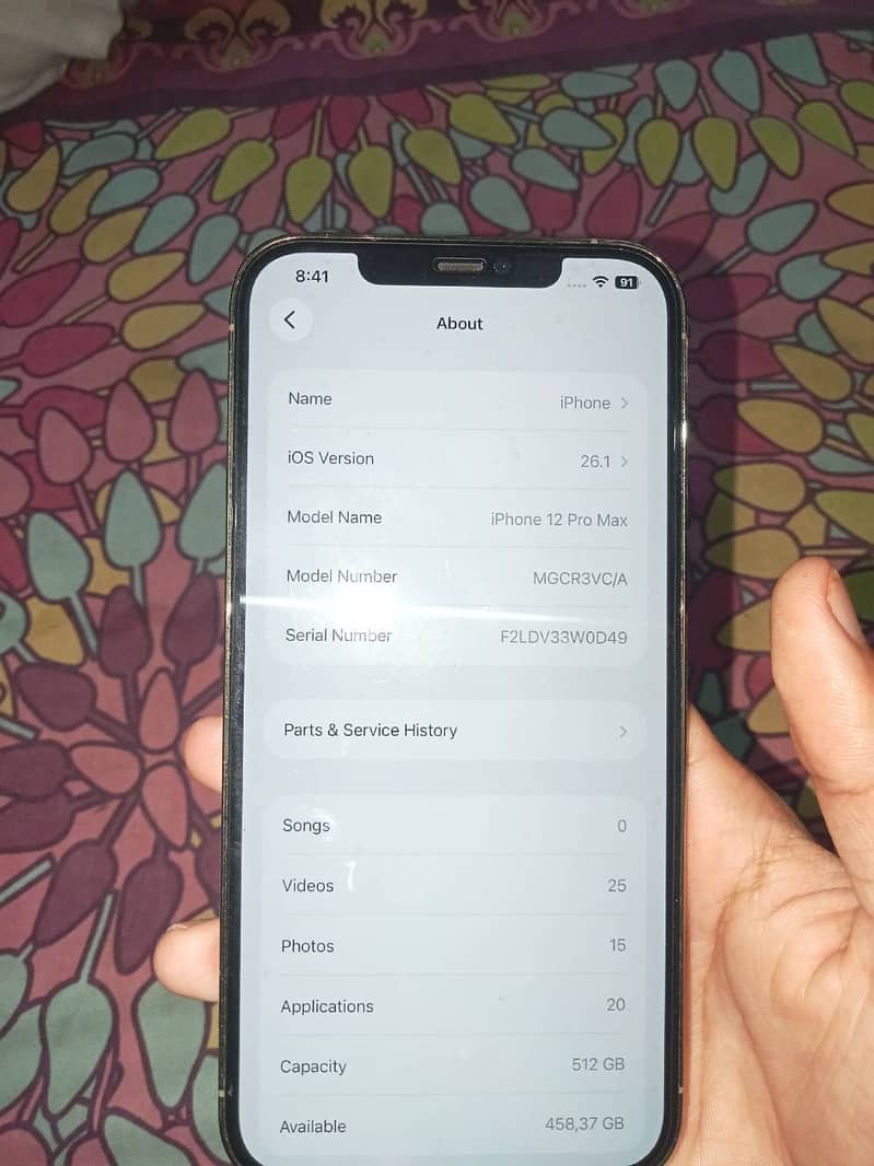 Apple iPhone 12 Pro Max 8