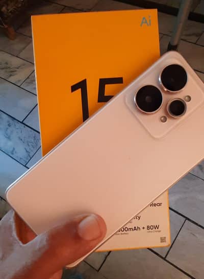 Realme 15 for sale with box charger