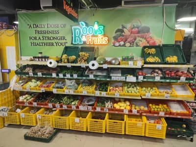 Vegetable Rack with Baskets