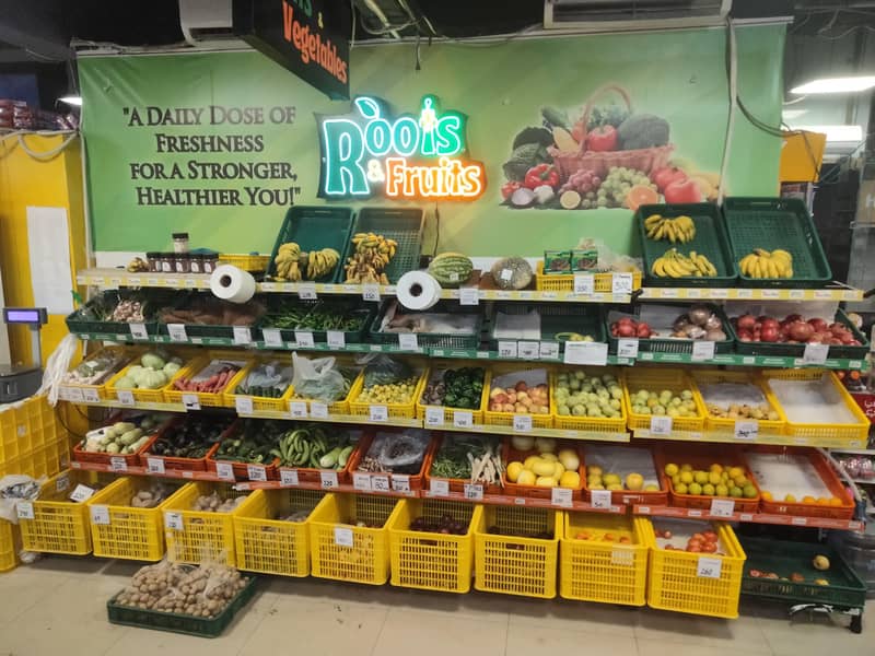 Vegetable Rack with Baskets 0