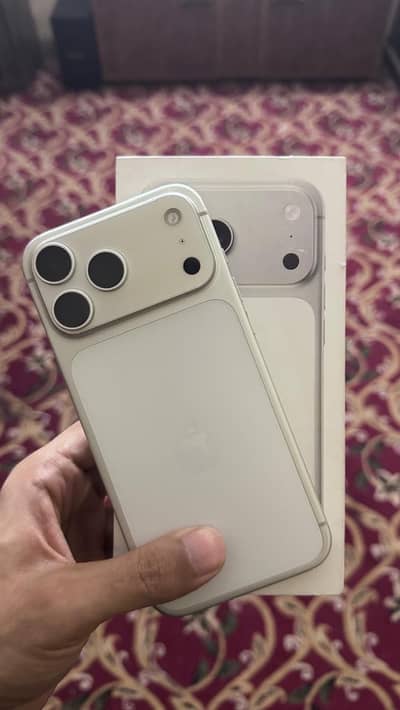 Apple iPhone 17 Pro Max Physical+esim With full sim time