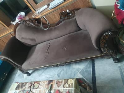 dewan made of pure wood and brand new  condition