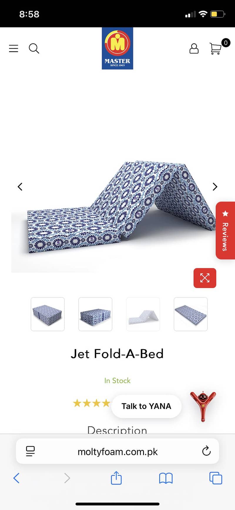 Folding bed 1
