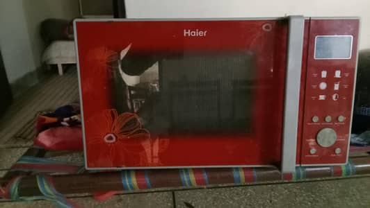 Haier 25 ltr overn with built in recepoes