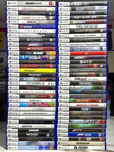 PS5 Slightly Used Games