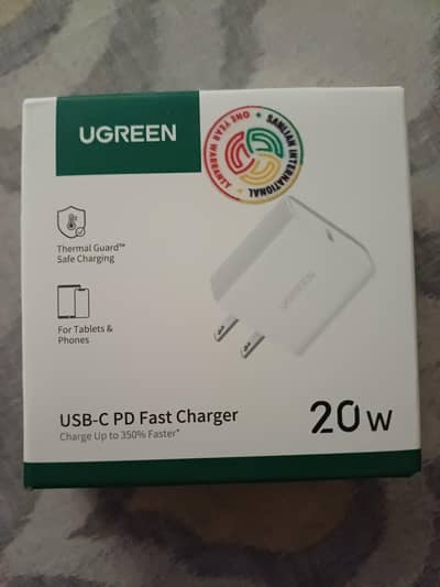 Brand New Ugreen 20W Fast Charger with 1 year warranty