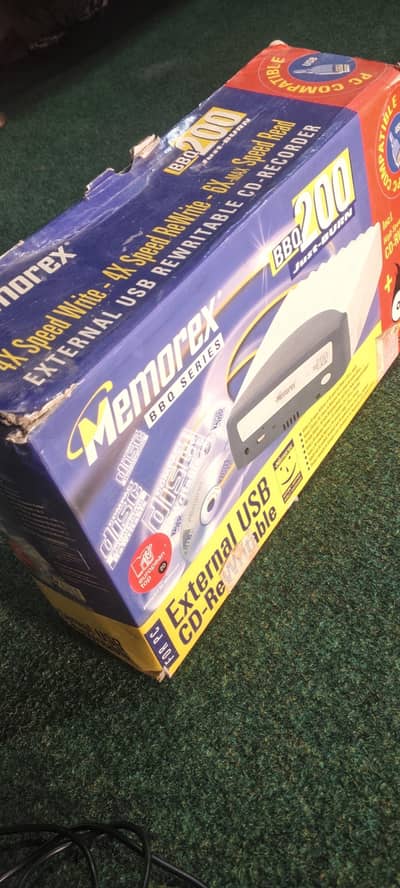 Memorex Original External CD RW Drive