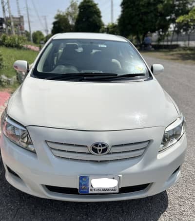 Toyota Corolla XLI 2010 Model convert to GLI  NON accidental guranty