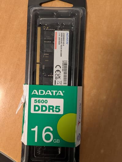 ADATA SODIMM DDR5 5600MHZ 16GB ALMOST NEW