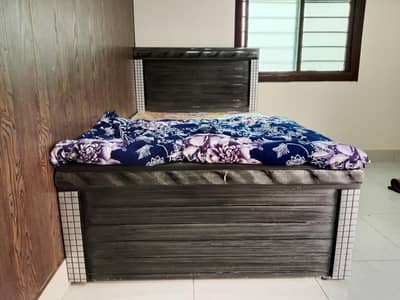 Single bed for sale without mattress.