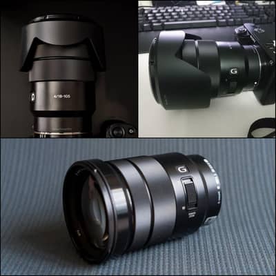 APS C format Sony 18-105mm F4 G OSS E-Mount Lens