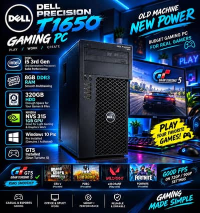 i5 3rd gen 8gb ram Gaming PC