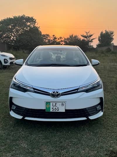 Toyota Altis Grande 2018 total genuine body