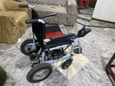 Brand New Electric Wheelchair (Manual + Motorized - Only 1 Month Used