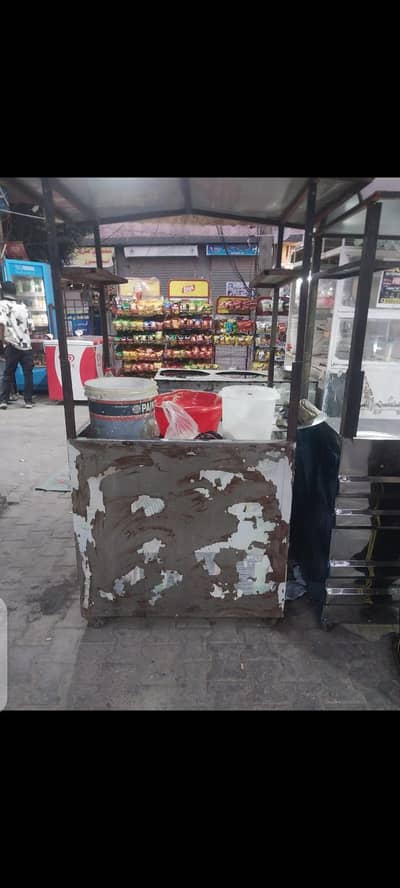fries and Samosa counter