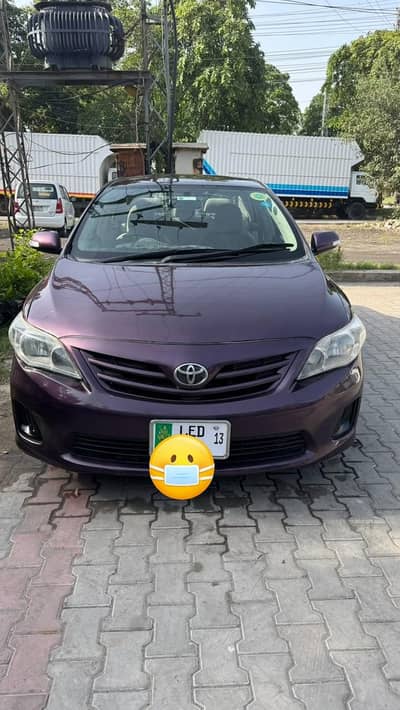 Toyota Corolla XLI 2013