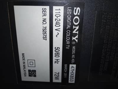 broken led panel for sale 50inch