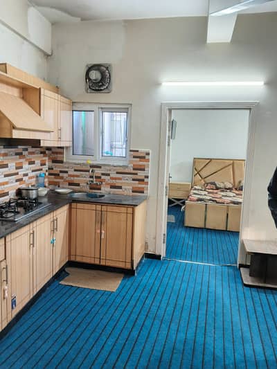 One bedroom apartment fully furnished available for rent location E-11/1