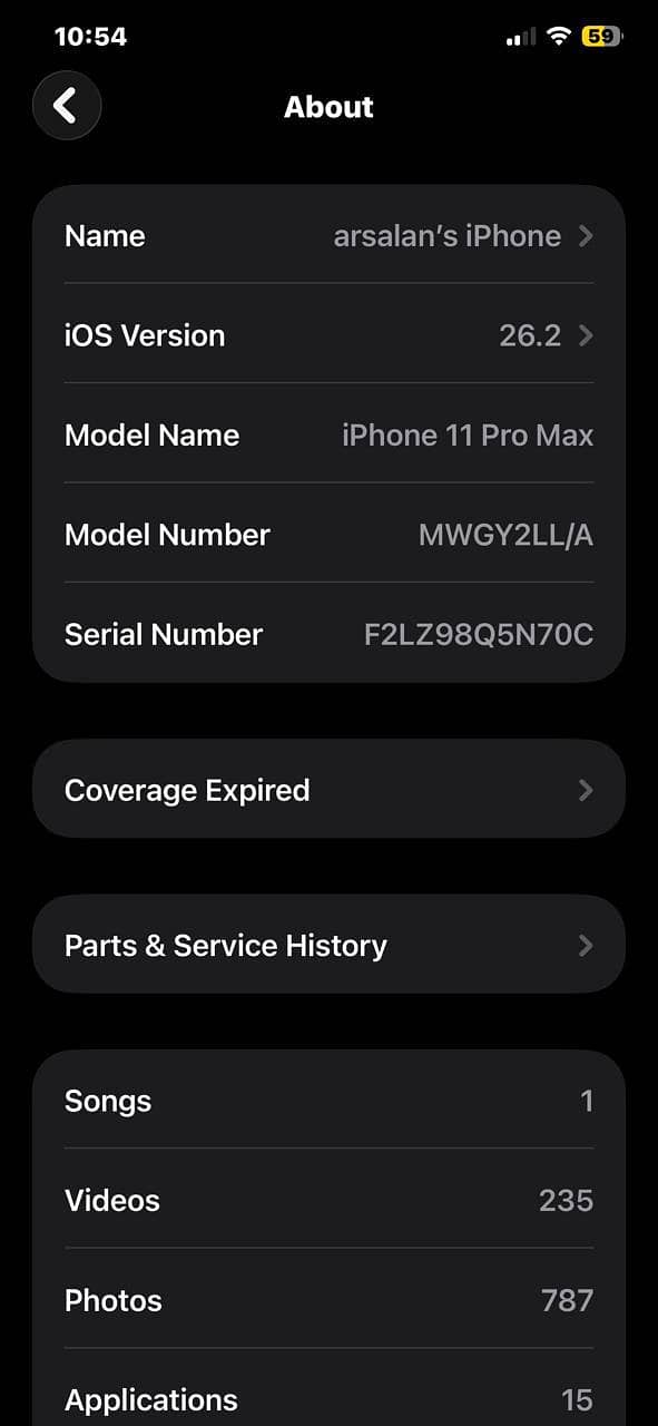 Apple iPhone 11 Pro Max 5