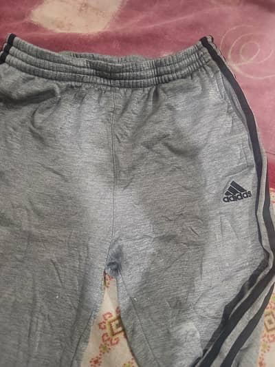 Original adidas trousers Gray for sale New Condtion