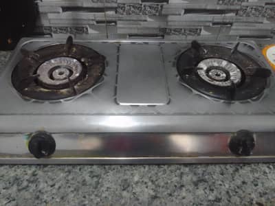 stove good condition  used dubel burner stove