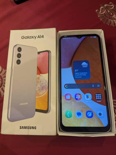 Samsung Galaxy A14 (4GB / 64GB) – PTA Approved – (Dual SIM, 4G LTE)