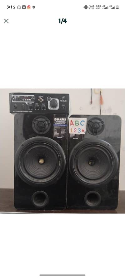 amplifier or woofer speaker