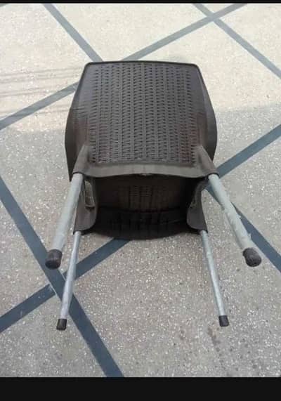 Plastic Chairs + Table