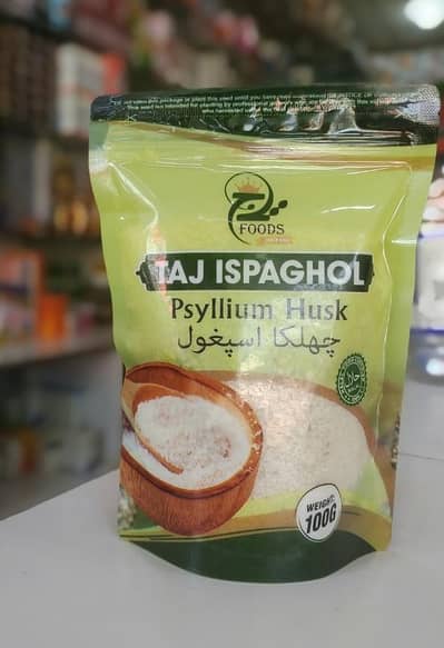 ISPAGHOL TAJ . TAJ ISPAGHOL 100G IN RS. 400