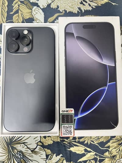 Iphone 16 Pro Max Black Titanium 256Gb