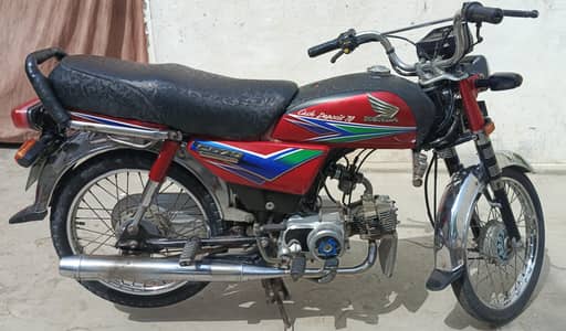 Honda CD 70 2013 Model (VRK-705) - Total Genuine & Well Maintained