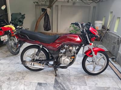 Suzuki GD 110 Red | 2020 Purchase | 30,000 KM | New Tyres | Excellent